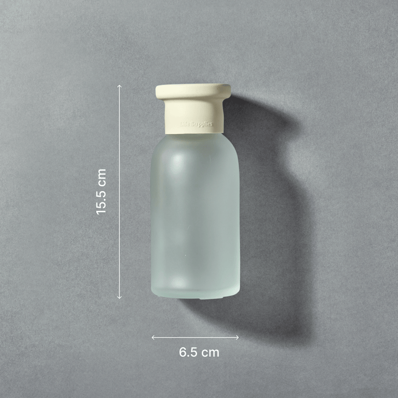 Mouthwash Bottle Frosted Glass 250ml