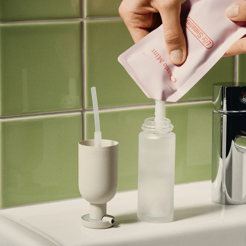 Refillable Toothpaste 2.0 (Sensitive) + Refillable Antiperspirant Set