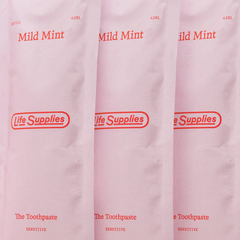 Sensitive Toothpaste Refills (3 Pack)
