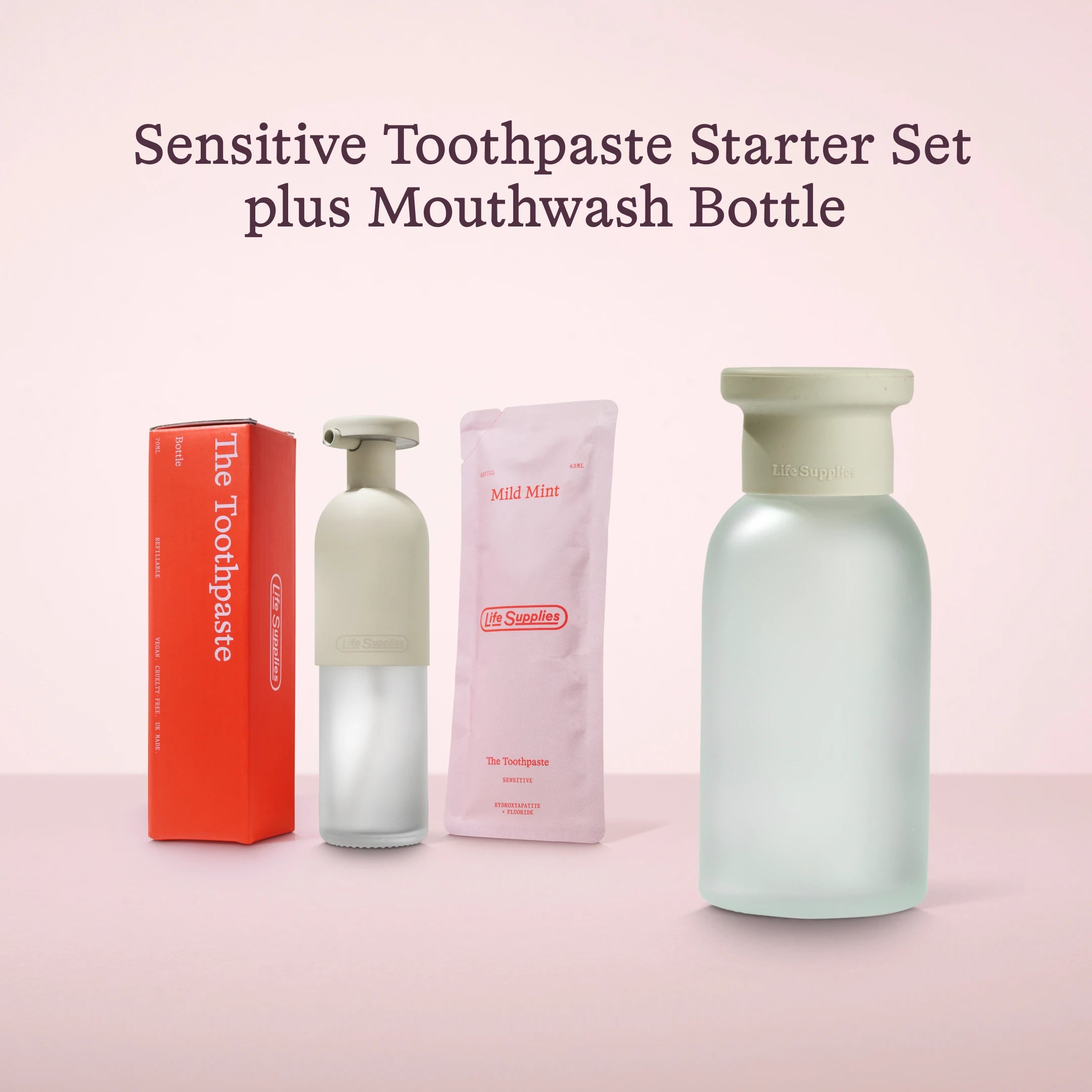 Oral Care Bathroom Set Sensitive