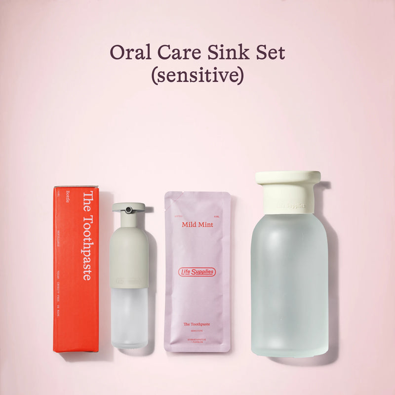 Oral Care Bathroom Set - Sensitive