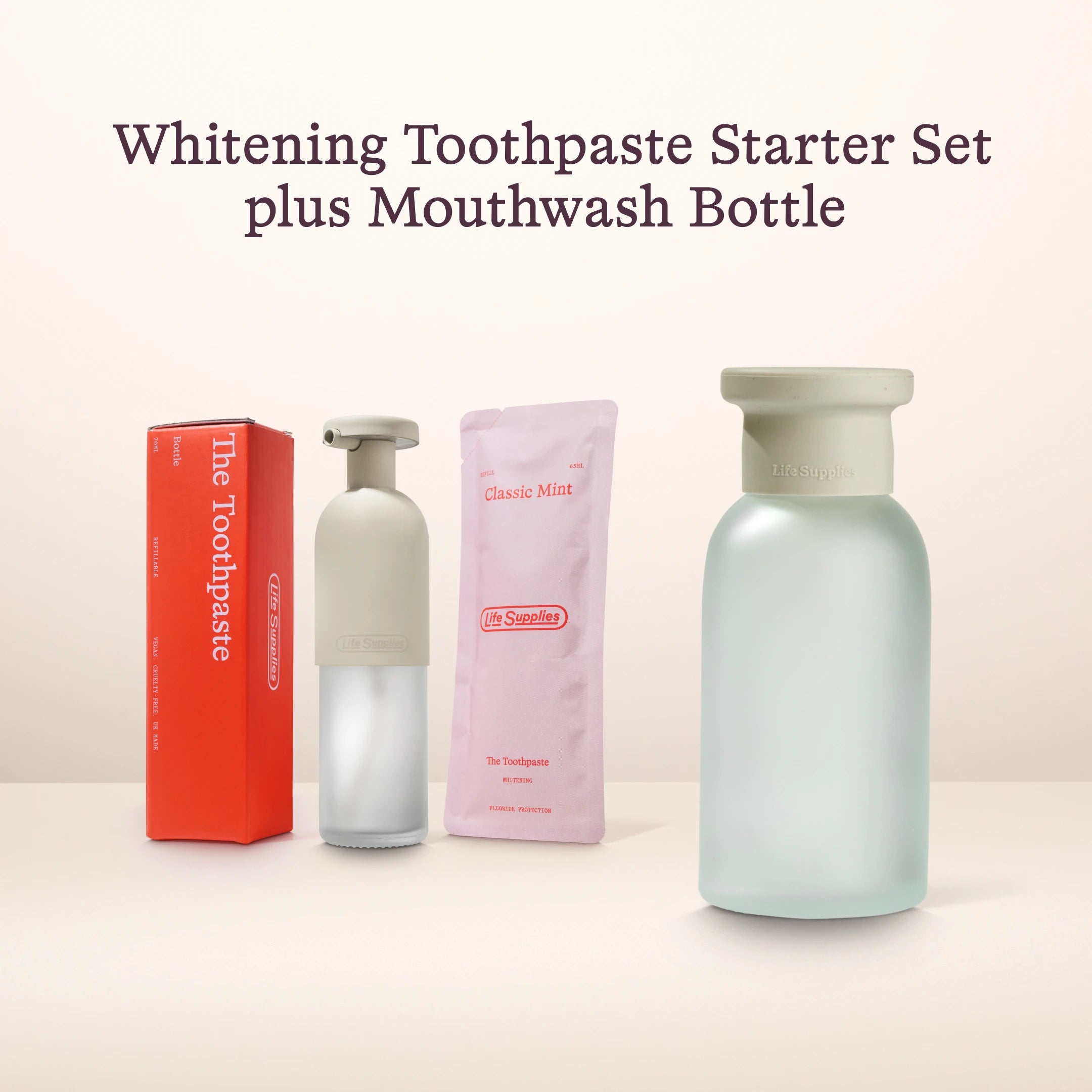 Oral Care Bathroom Set Whitening