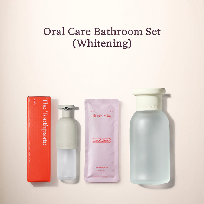 Oral Care Bathroom Set - Whitening