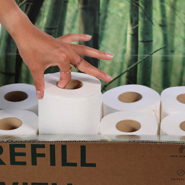 Life Supplies Sustainable Bamboo Toilet Paper 24 pack