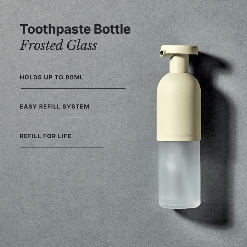 Refillable Toothpaste Pump Bottle